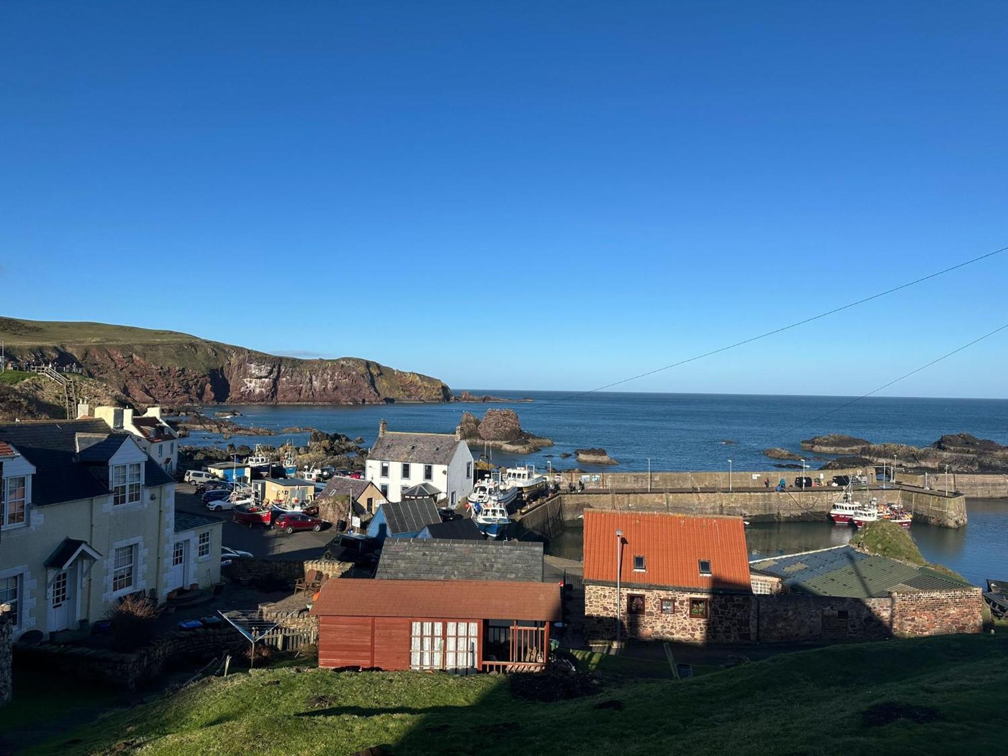 Milldown Glamping Apartment Coldingham Bagian luar foto