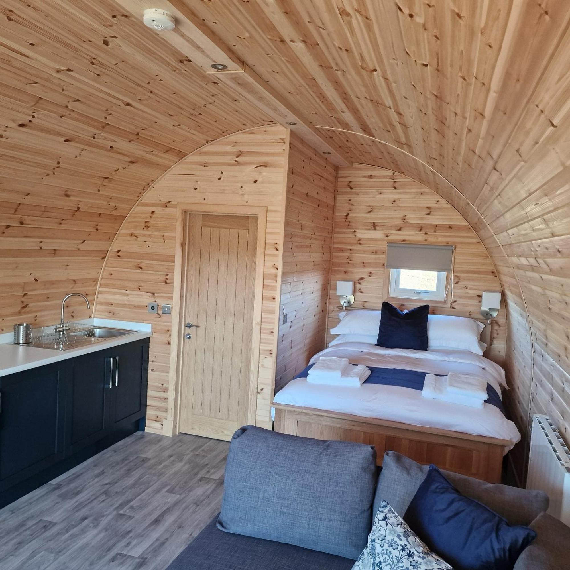 Milldown Glamping Apartment Coldingham Bagian luar foto